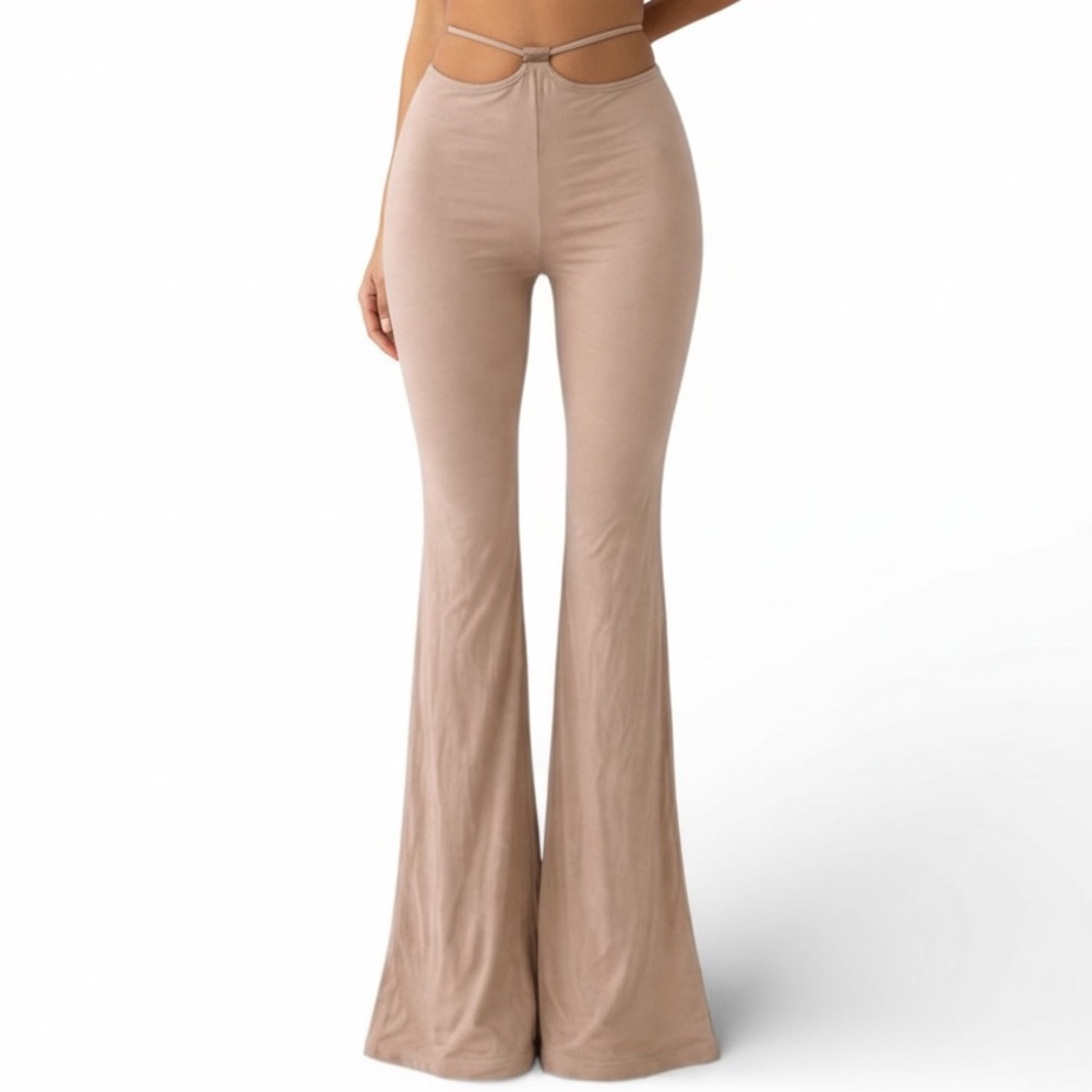 NEW INDAH Cutout Flare Leg Pants SIZE 0/XS